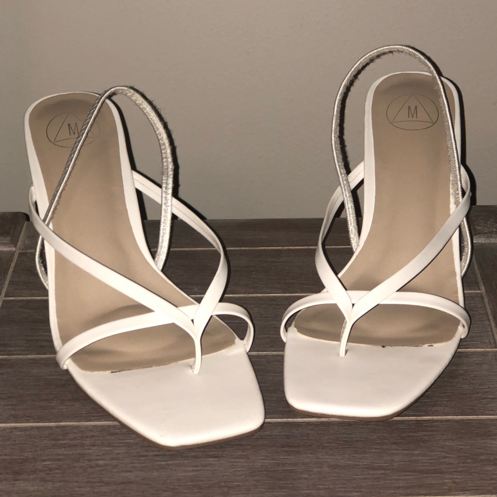Strappy sling back sandal